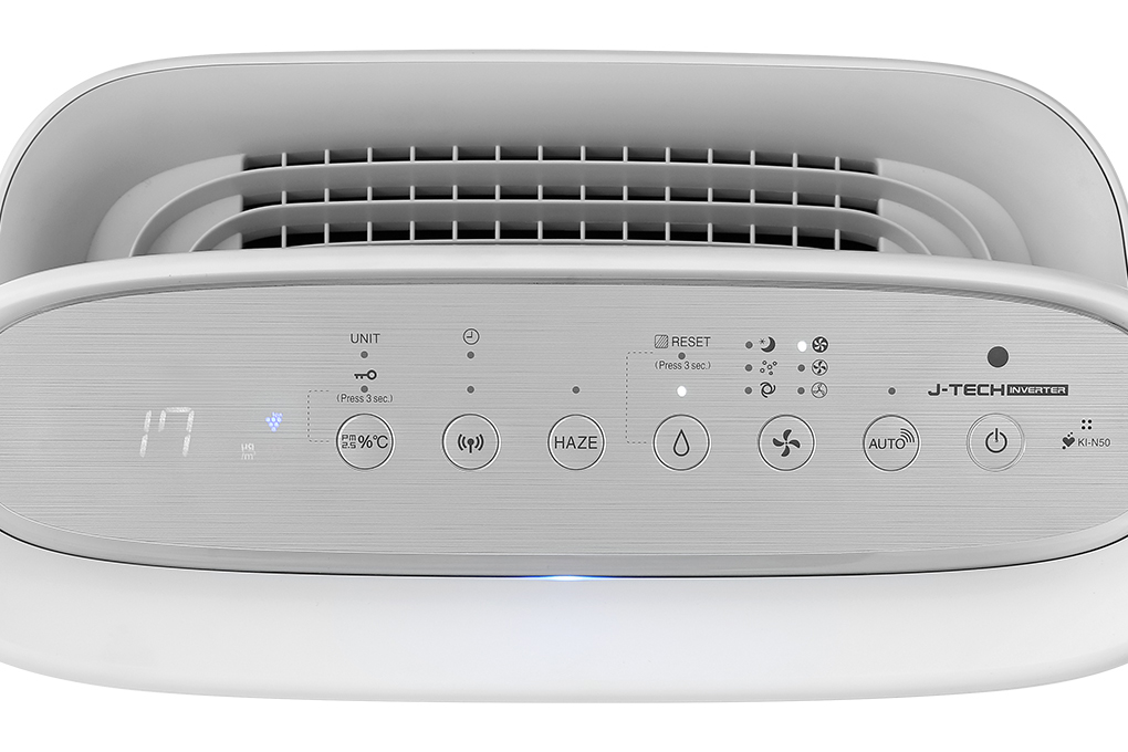 Máy lọc không khí tạo ẩm Sharp KI-N50V-W 51W Màu Trắng