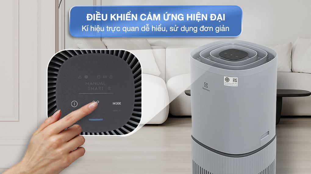 Bảng điều khiển - Máy lọc không khí Electrolux EP53-46UGA 40W