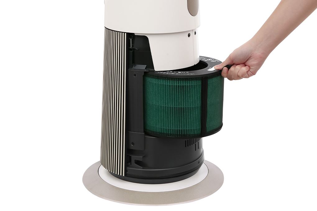 Máy lọc không khí kết hợp quạt và sưởi LG PuriCare AeroTower FS15GPCJ0.ABAE 40W Màu Nâu
