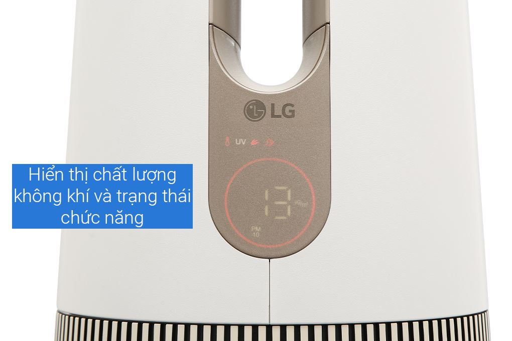 Máy lọc không khí kết hợp quạt và sưởi LG PuriCare AeroTower FS15GPCJ0.ABAE 40W Màu Nâu