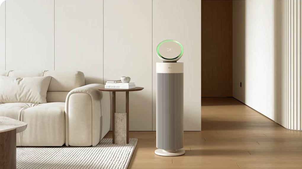 Thiết kế - Máy lọc không khí LG PuriCare Aero Booster AS55GGSY0 55W