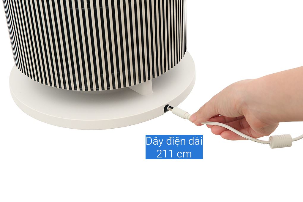 Máy lọc không khí LG PuriCare Aero Booster AS55GGSY0 55W Màu Màu be