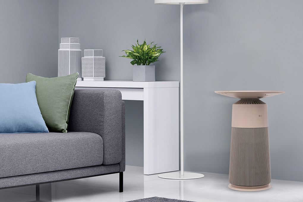 Máy lọc không khí LG PuriCare Aero Furniture AS20GPBK0 màu nâu 28W Màu Nâu