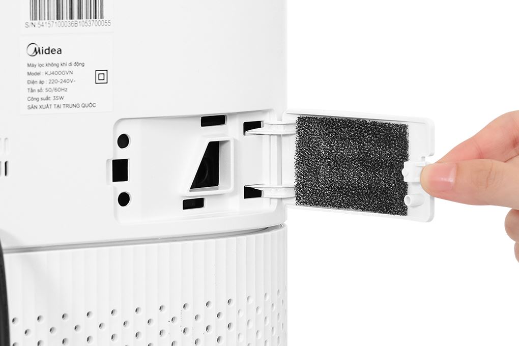 Máy lọc không khí Midea KJ400GVN 35W Màu Trắng