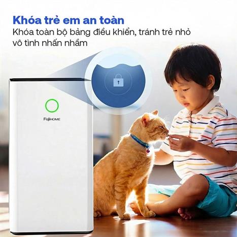 Máy lọc không khí FUJIHOME AP5Pro 60W Màu Trắng