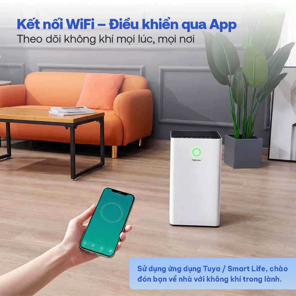 Máy lọc không khí FUJIHOME AP5Pro 60W - Điều khiển qua app Máy lọc không khí FUJIHOME AP5Pro 60W - Điều khiển qua app