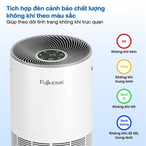 Máy lọc không khí FUJIHOME AP5Grand 35W Màu Trắng