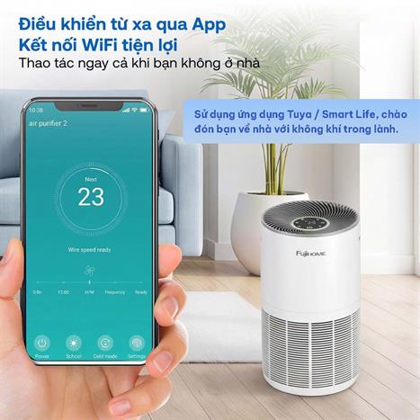 Máy lọc không khí FUJIHOME AP5Grand 35W Màu Trắng