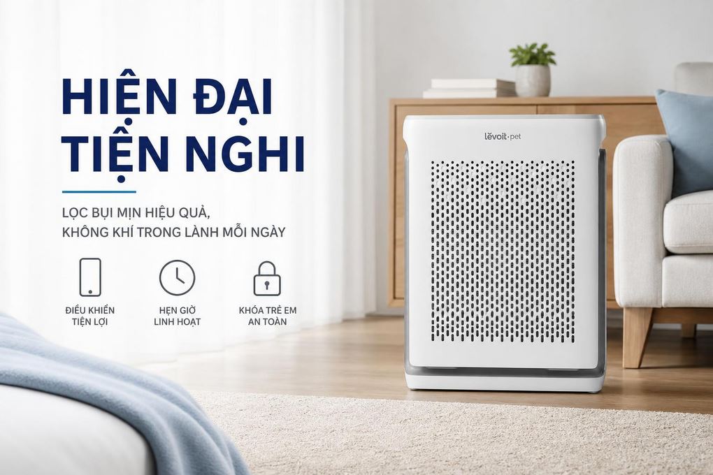 Máy lọc không khí Levoit Vital 100s 32W Màu Trắng