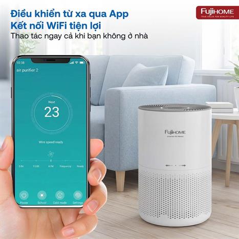 Máy lọc không khí FUJIHOME AP5Compact 25W Màu Trắng