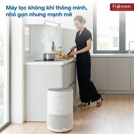 Máy lọc không khí FUJIHOME AP5Compact 25W Màu Trắng
