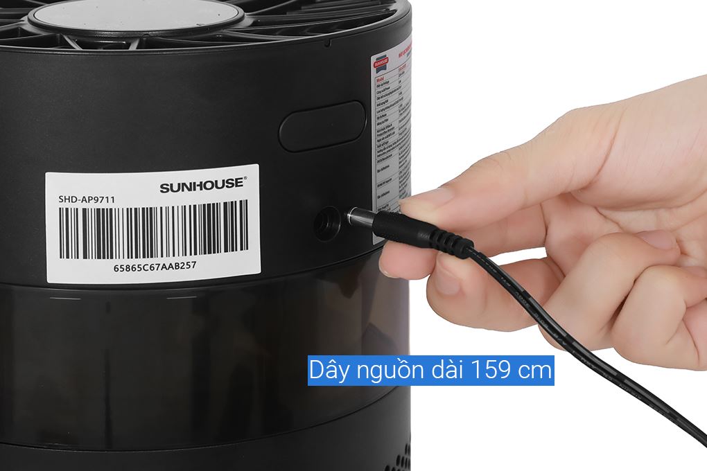 Máy lọc không khí Sunhouse SHD-AP9711 32W Màu Đen