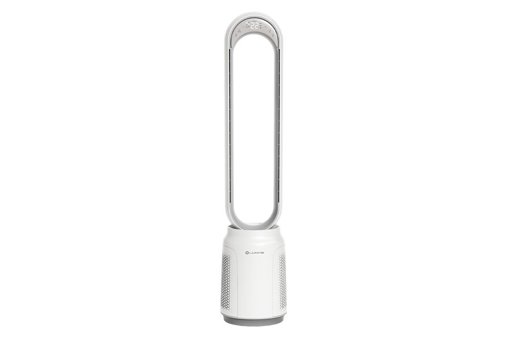 Máy lọc không khí kết hợp quạt không cánh Lumias T08 Pro Màu Trắng