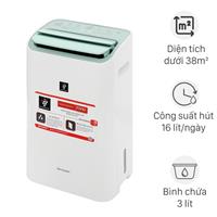 Máy hút ẩm Sharp DW-E16FA-W