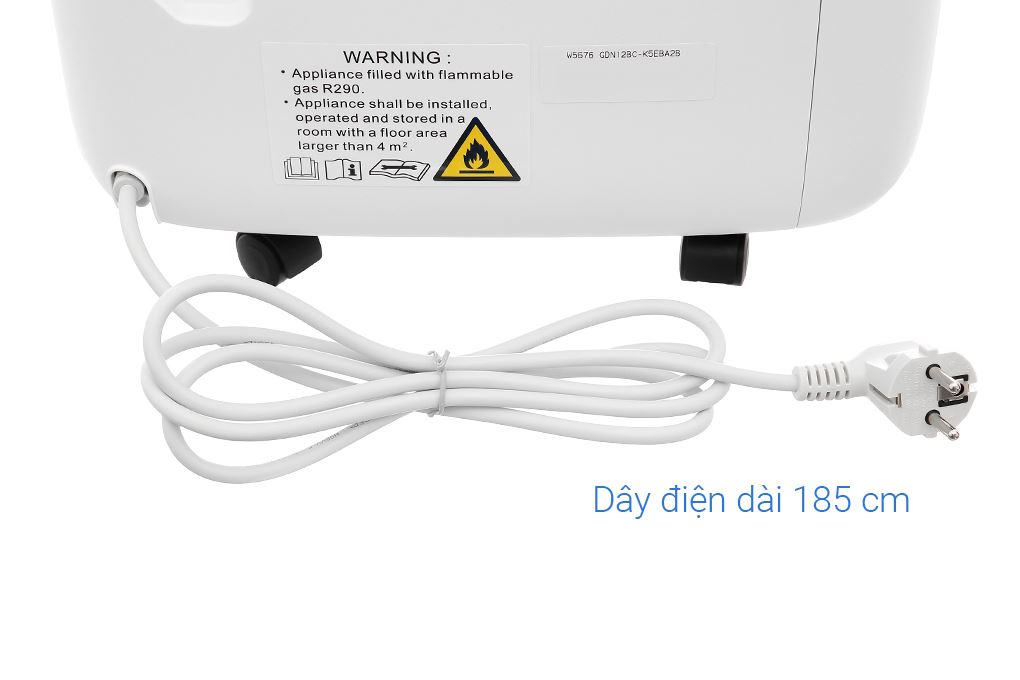 Máy hút ẩm Gree GDN12BC-K5EBA2B Màu Trắng