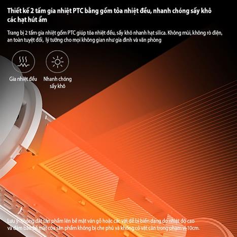 Máy hút ẩm mini Deerma CS50M Màu Trắng