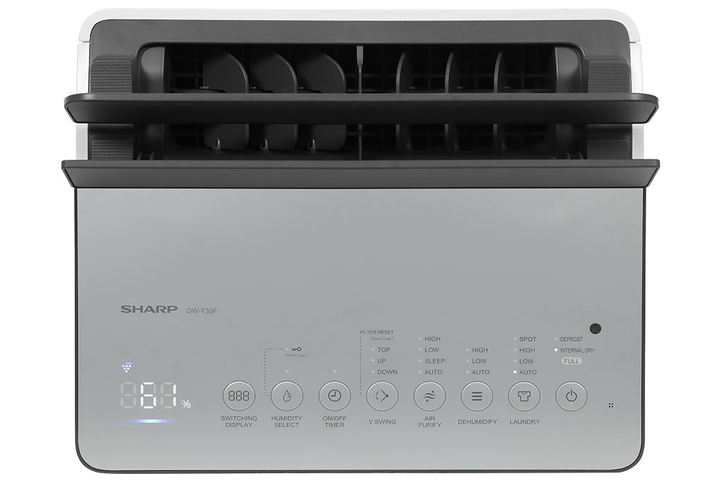 Máy hút ẩm kết hợp lọc không khí Sharp DW-T30FV-W - 14