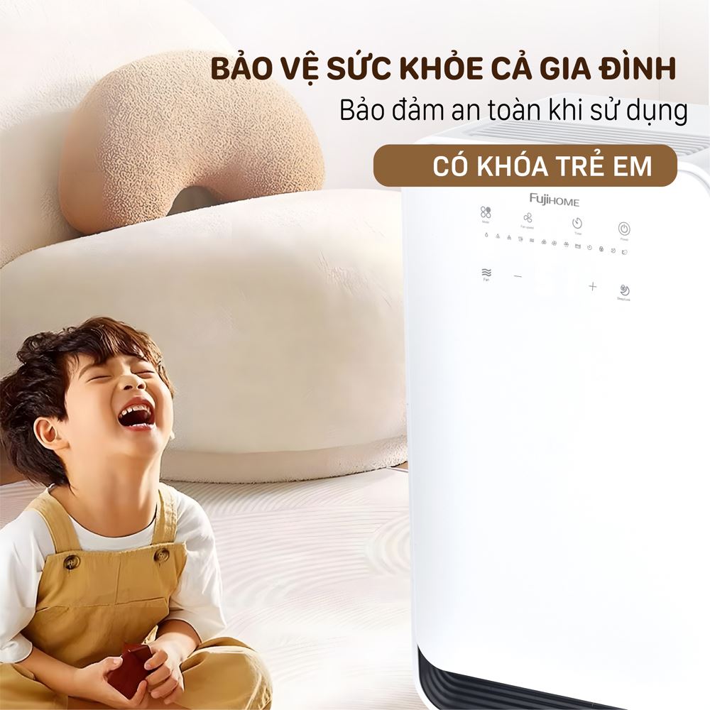 Máy hút ẩm FUJIHOME DH10 - Tiện ích Máy hút ẩm FUJIHOME DH10 - Tiện ích