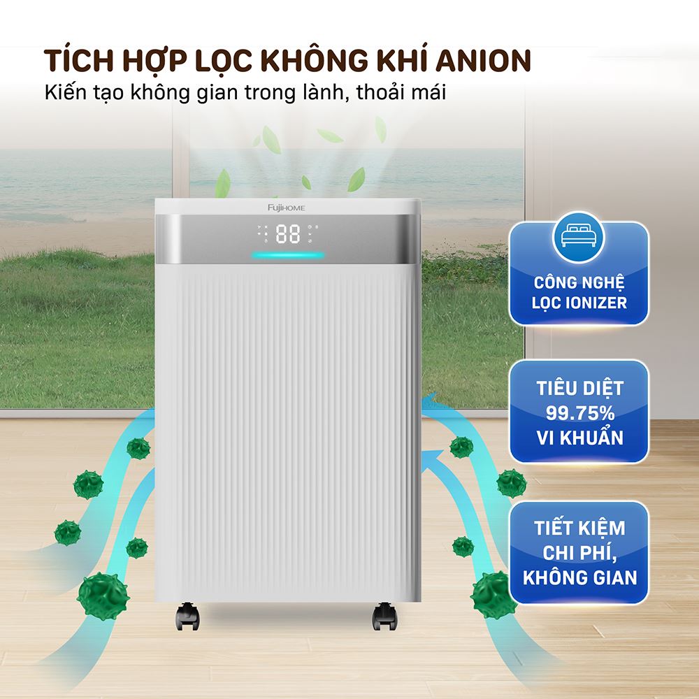 Máy hút ẩm FUJIHOME DH30NW - Tính năng đặc biệt