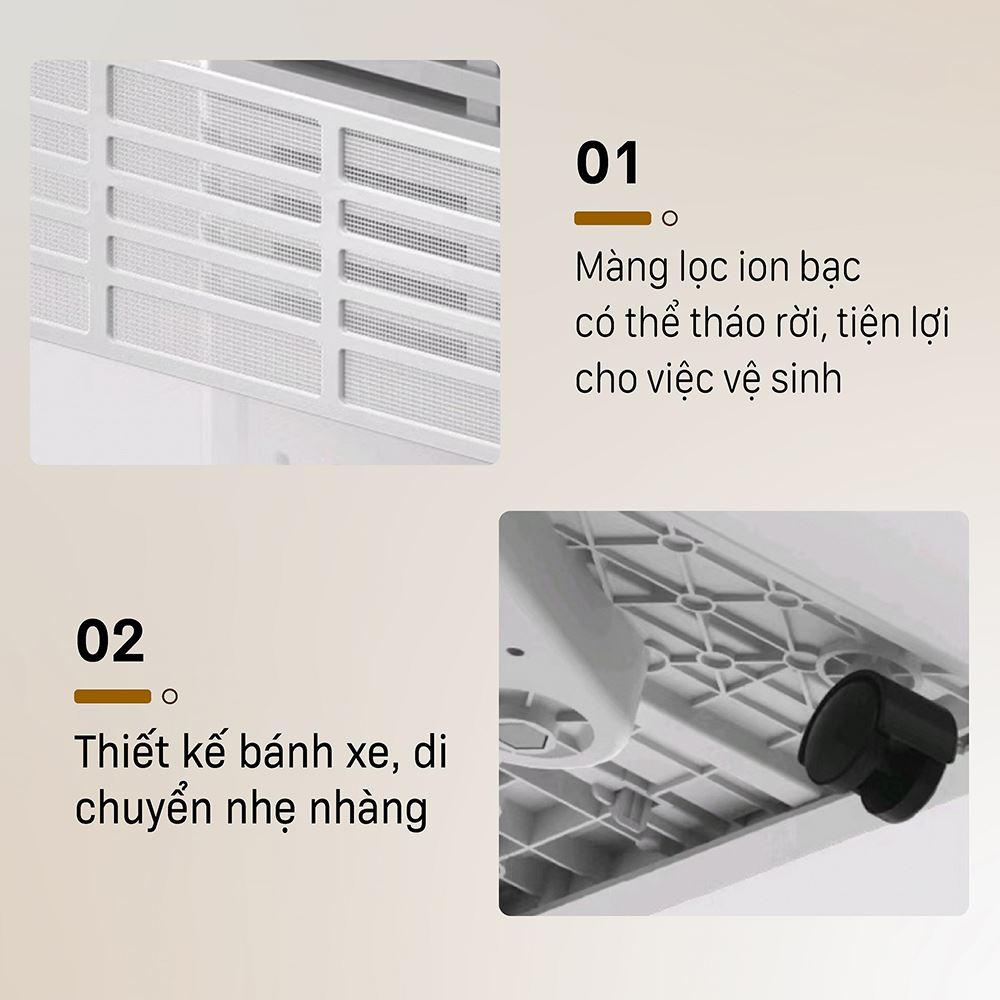 Máy hút ẩm FUJIHOME DH60W-HEPA - 4