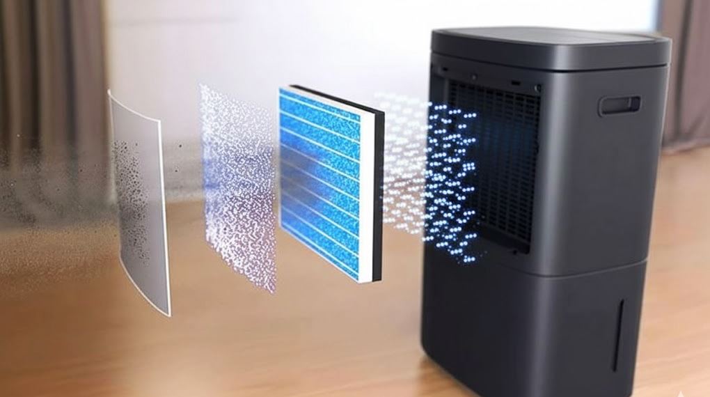 Máy hút ẩm kết hợp lọc không khí Electrolux EDH16TRBD3 - Bộ lọc Máy hút ẩm kết hợp lọc không khí Electrolux EDH16TRBD3 - Bộ lọc