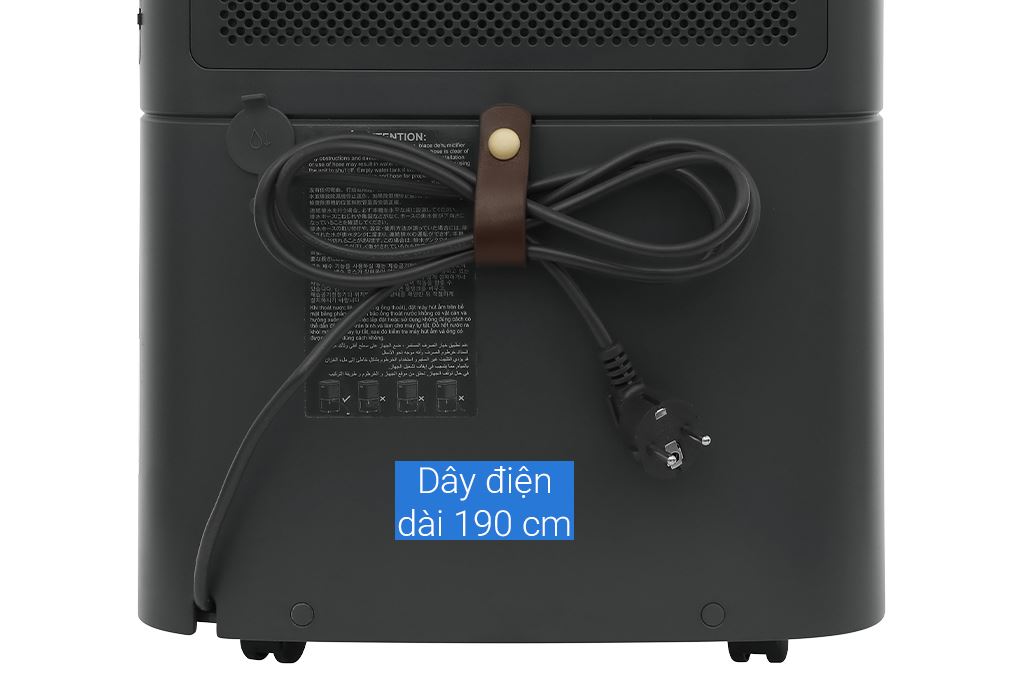 Máy hút ẩm kết hợp lọc không khí Electrolux EDH16TRBD3 Màu Đen