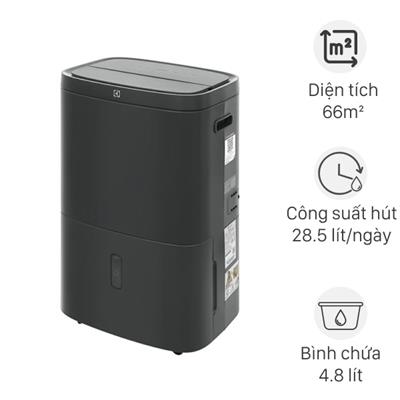 Máy hút ẩm kết hợp lọc không khí Electrolux EDH16TRBD3