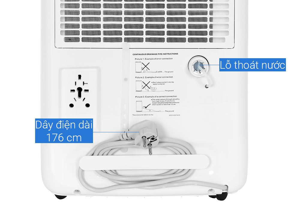 Máy hút ẩm Kangaroo KGDH30G Màu Trắng