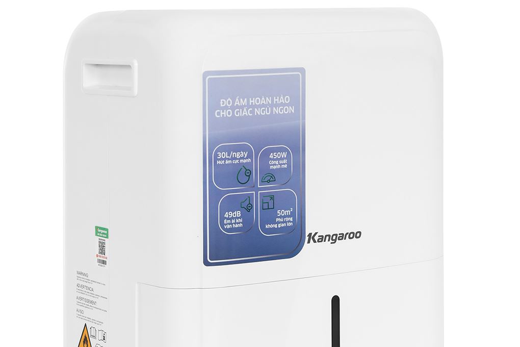 Máy hút ẩm Kangaroo KGDH30G Màu Trắng