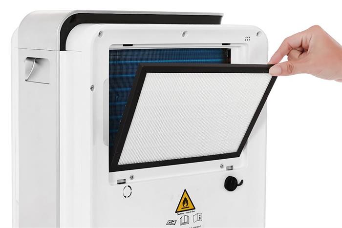 Máy hút ẩm kết hợp lọc không khí Nagakawa NAD8668 Màu Trắng