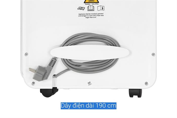 Máy hút ẩm kết hợp lọc không khí Nagakawa NAD8668 Màu Trắng