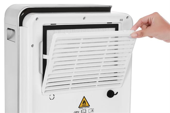 Máy hút ẩm kết hợp lọc không khí Nagakawa NAD8668 Màu Trắng