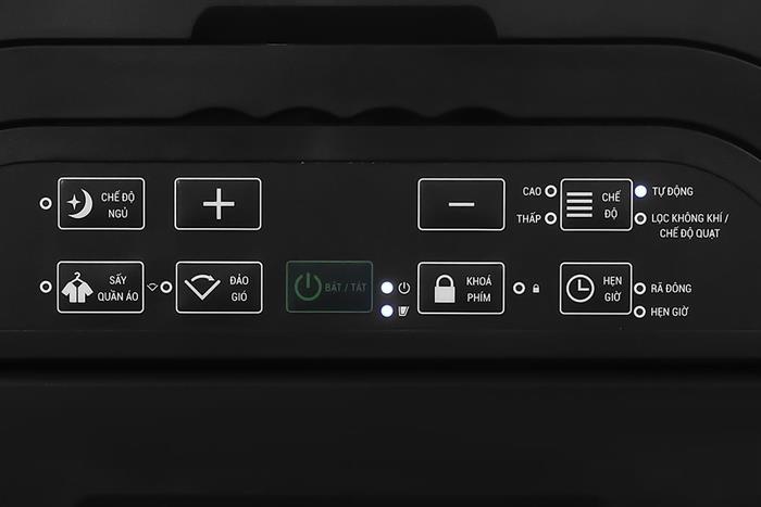 Máy hút ẩm kết hợp lọc không khí Nagakawa NAD8559 Màu Trắng