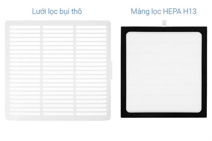 Máy hút ẩm kết hợp lọc không khí Nagakawa NAD8559 Màu Trắng