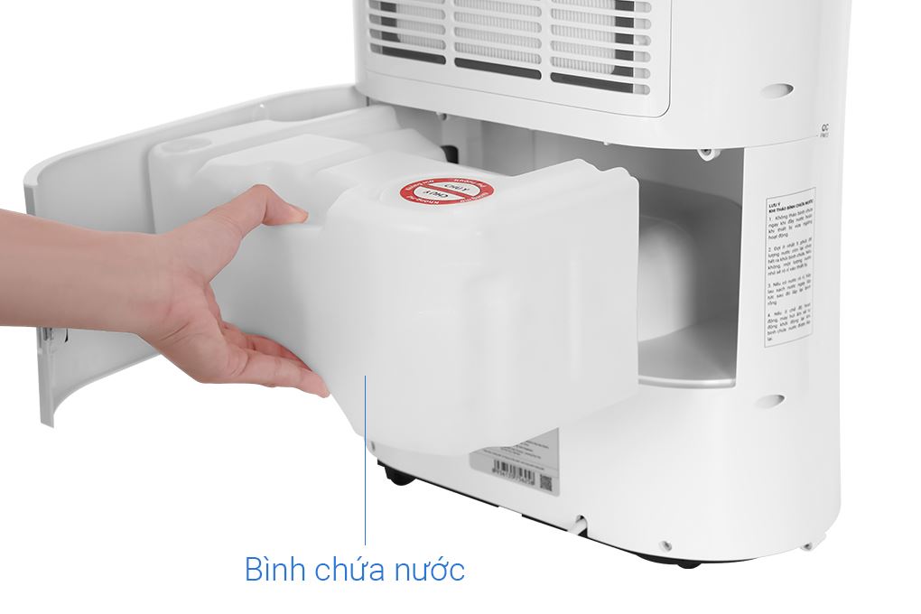 Máy hút ẩm kết hợp lọc không khí Nagakawa NAD8559 Màu Trắng