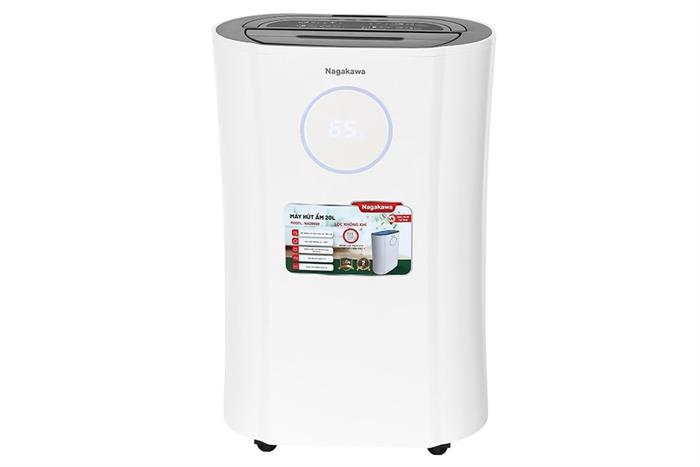 Máy hút ẩm kết hợp lọc không khí Nagakawa NAD8559 Màu Trắng