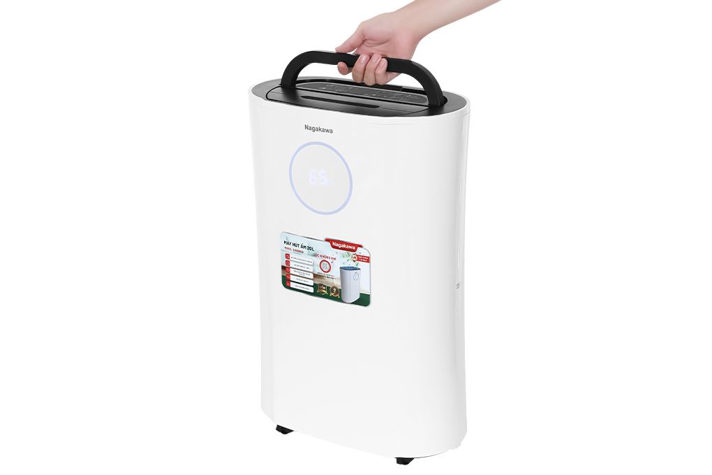 Máy hút ẩm kết hợp lọc không khí Nagakawa NAD8559 Màu Trắng