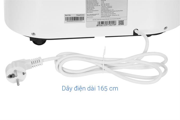 Máy hút ẩm kết hợp lọc không khí Nagakawa NAD8559 Màu Trắng