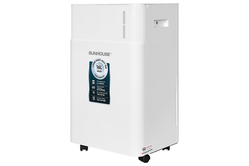 Máy hút ẩm Sunhouse SHD-DHB1602 Màu Trắng