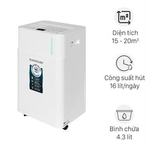 Máy hút ẩm Sunhouse SHD-DHB1602 300W