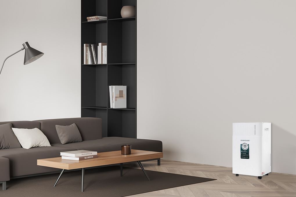 Máy hút ẩm Sunhouse SHD-DHB2003 Màu Trắng