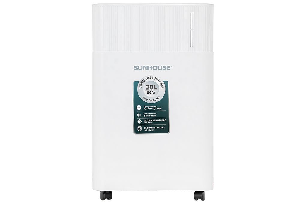 Máy hút ẩm Sunhouse SHD-DHB2003 Màu Trắng