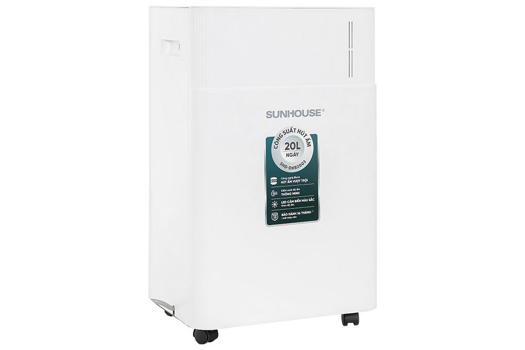 Máy hút ẩm Sunhouse SHD-DHB2003 Màu Trắng