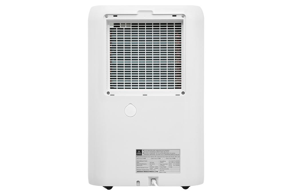 Máy hút ẩm kết hợp lọc không khí Daikin JPF12AV2 Màu Trắng - Xám