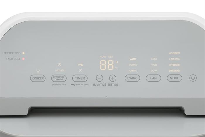 Máy hút ẩm kết hợp lọc không khí Daikin JPF12AV2 Màu Trắng - Xám