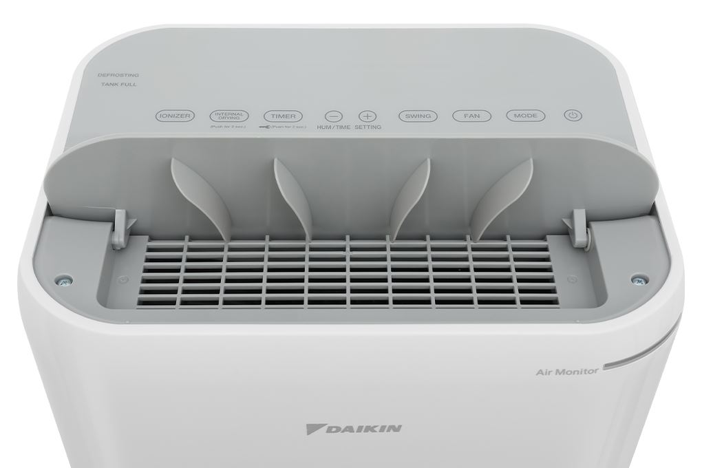 Máy hút ẩm kết hợp lọc không khí Daikin JPF12AV2 Màu Trắng - Xám
