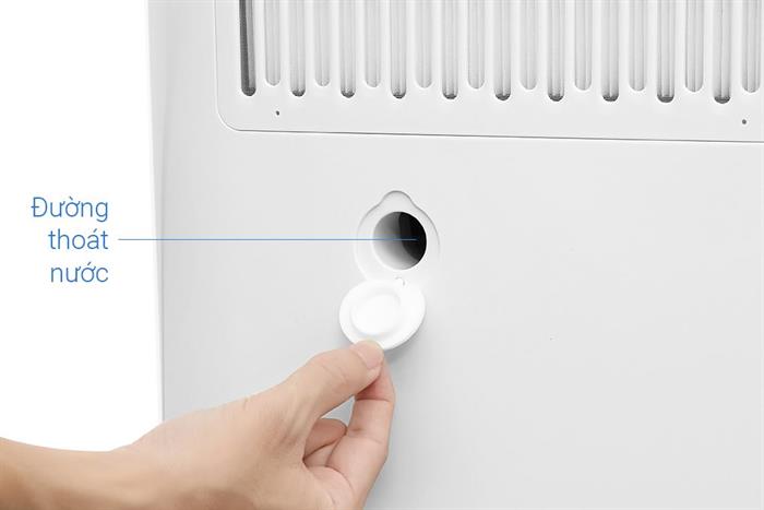 Máy hút ẩm kết hợp lọc không khí Daikin JPF12AV2 Màu Trắng - Xám