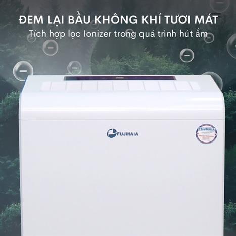 Máy hút ẩm Fujihaia DH70B Màu Trắng - Đen