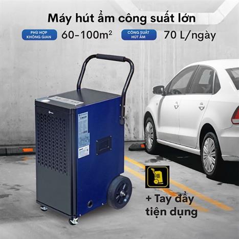 Máy hút ẩm Fujihaia DH70BL Màu Xanh đen