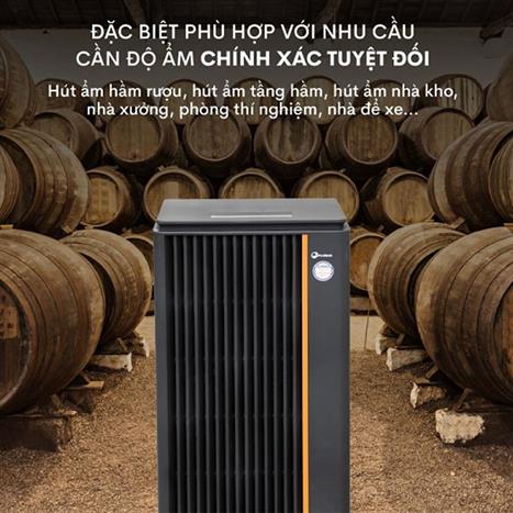 Máy hút ẩm Fujihaia DH90B Màu Đen